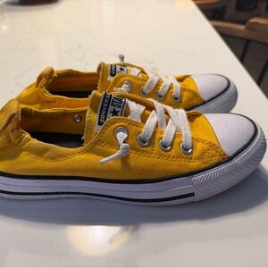 Converse Yellow Low-Top Sneakers